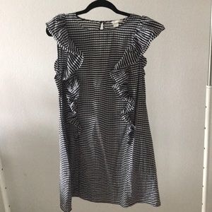 Ruffle gingham dress